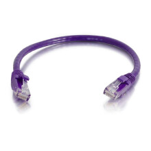C2G 3m Cat6 550MHz Snagless Patch Cable 3m Cat6 U/UTP (UTP) Purple networking cable