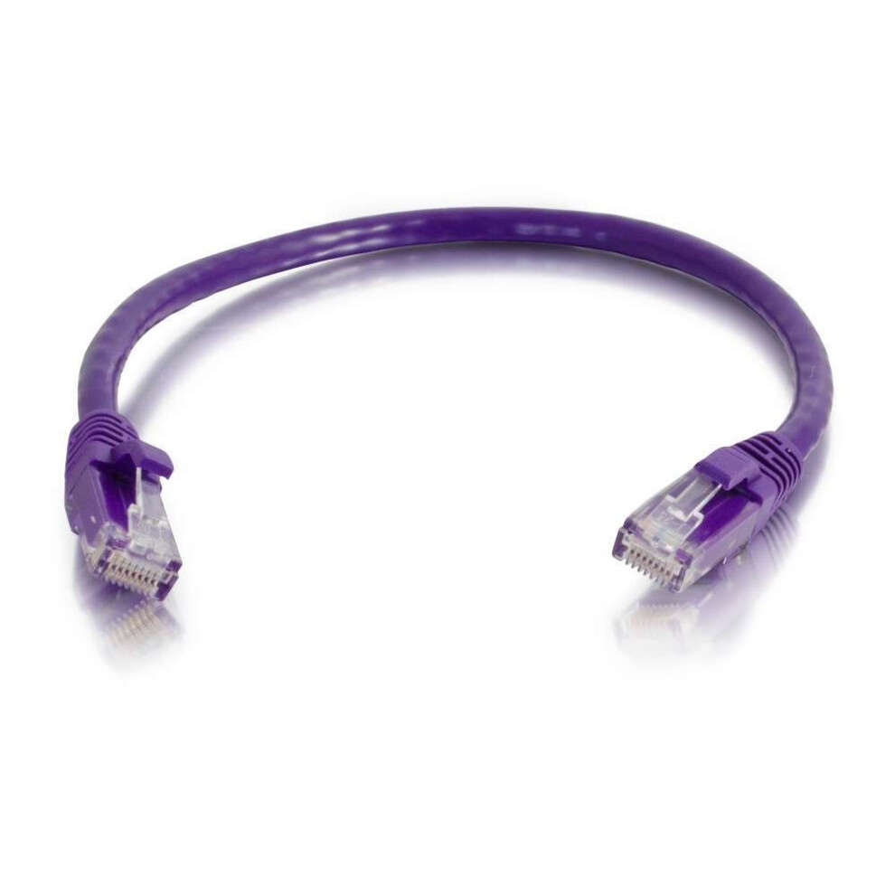 C2g 3M Cat6 550Mhz Snagless Patch Cable 3M Cat6 U/Utp (Utp) Networking Cable Purple 757120836346