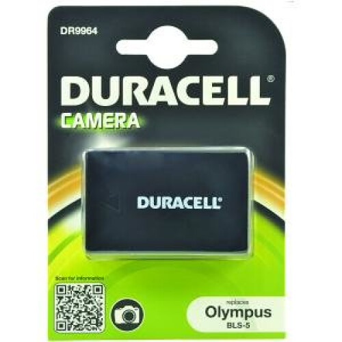 Duracell Duracell DR9964 - Akku für Digitalkamera Li-Ion 1000 mAh - für Olympus E-P5, E-PL3, E-PL5, E-PL6, E-PL7, E-PL8, E-PM1, E