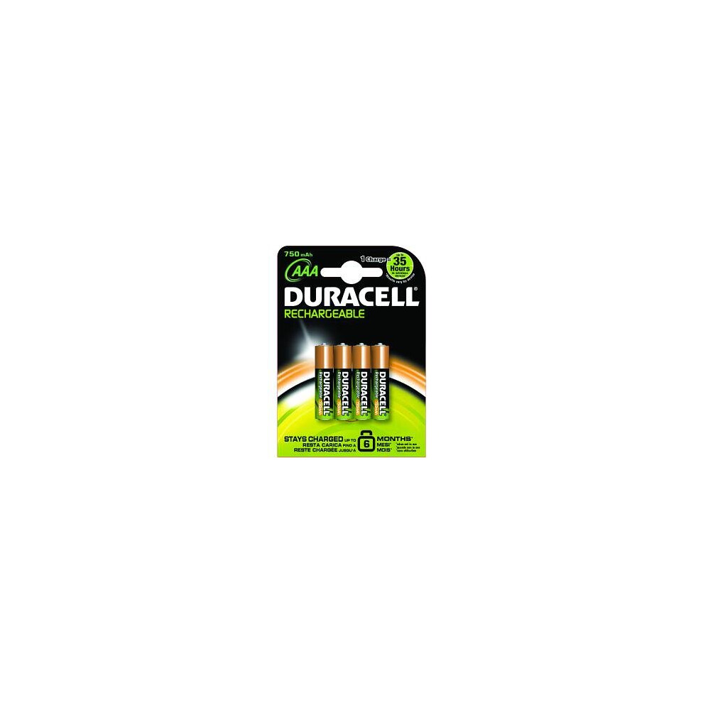 Duracell HR3-B Nickel Metal Hydride 750mAh 1.2V rechargeable battery