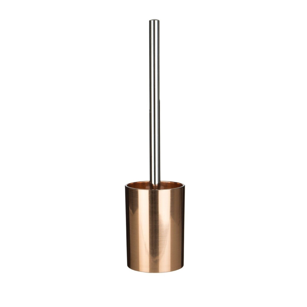 Shine Toilet Brush and Holder - Rose Gold