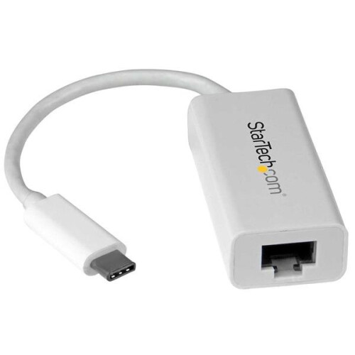 StarTech.com USB-C naar RJ45 Gigabit Ethernet Netwerkadapter - STARTECH.COM - USB 3.1 Gen 1 (5 Gb / s) - Wit