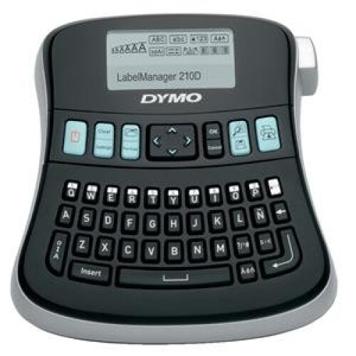 DYMO DYMO LabelManager 210D Direct thermal 180 x 180DPI Black,Silver label printer