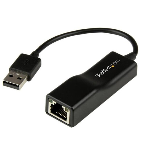 StarTech.com Adaptador de red USB 2.0 a Ethernet - STARTECH - USB2100 - 10/100 Mb/s - Negro