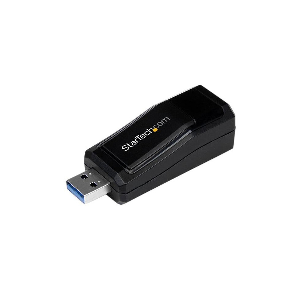 StarTech.com USB 3.0 to Gigabit Ethernet NIC Network Adapter - 10/100/1000 Mbps
