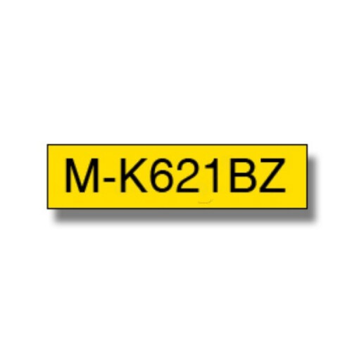 Brother Ruban Brother P-TOUCH MK-621 - Nero / Giallo - 9mm