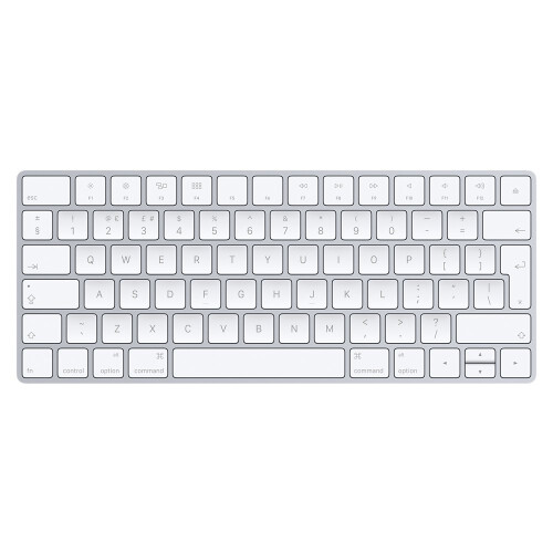 Apple Apple Magic Keyboard Bluetooth QWERTY UK English Silver,White keyboard