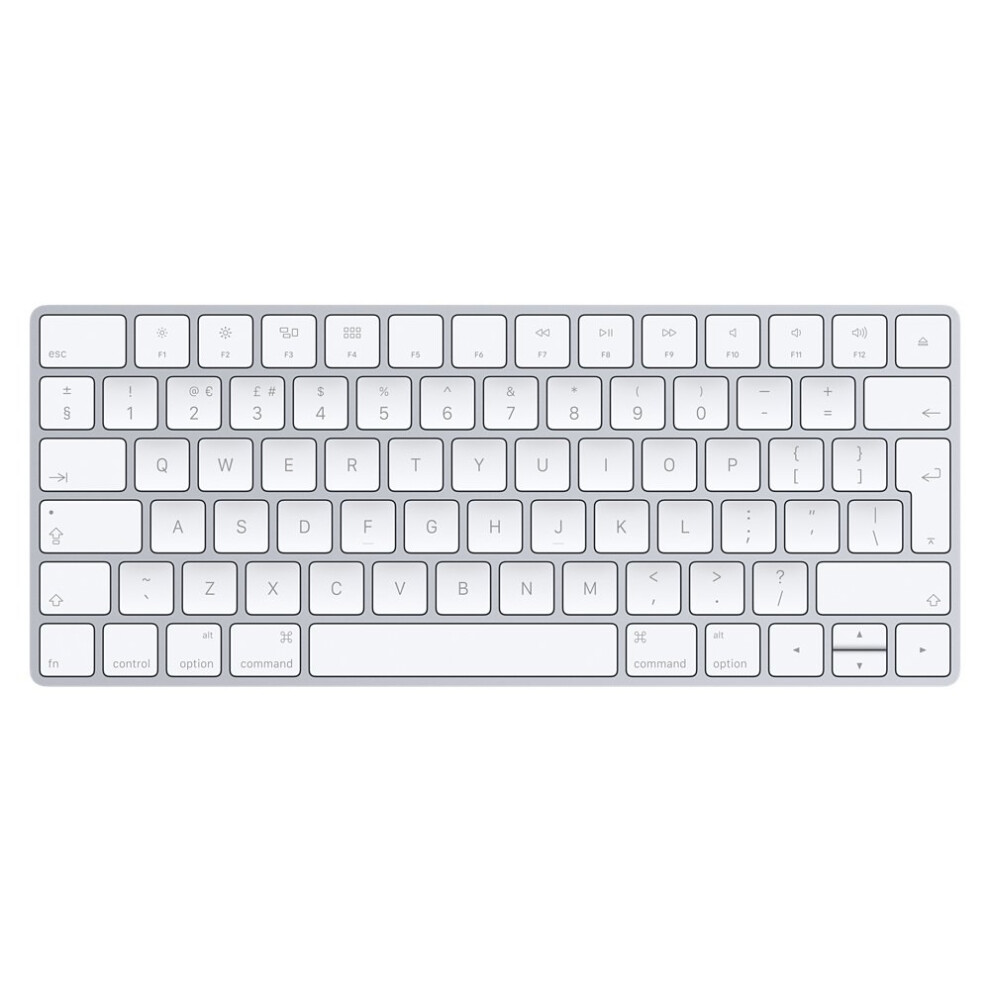 Apple Magic Keyboard Bluetooth QWERTY UK English Silver,White keyboard