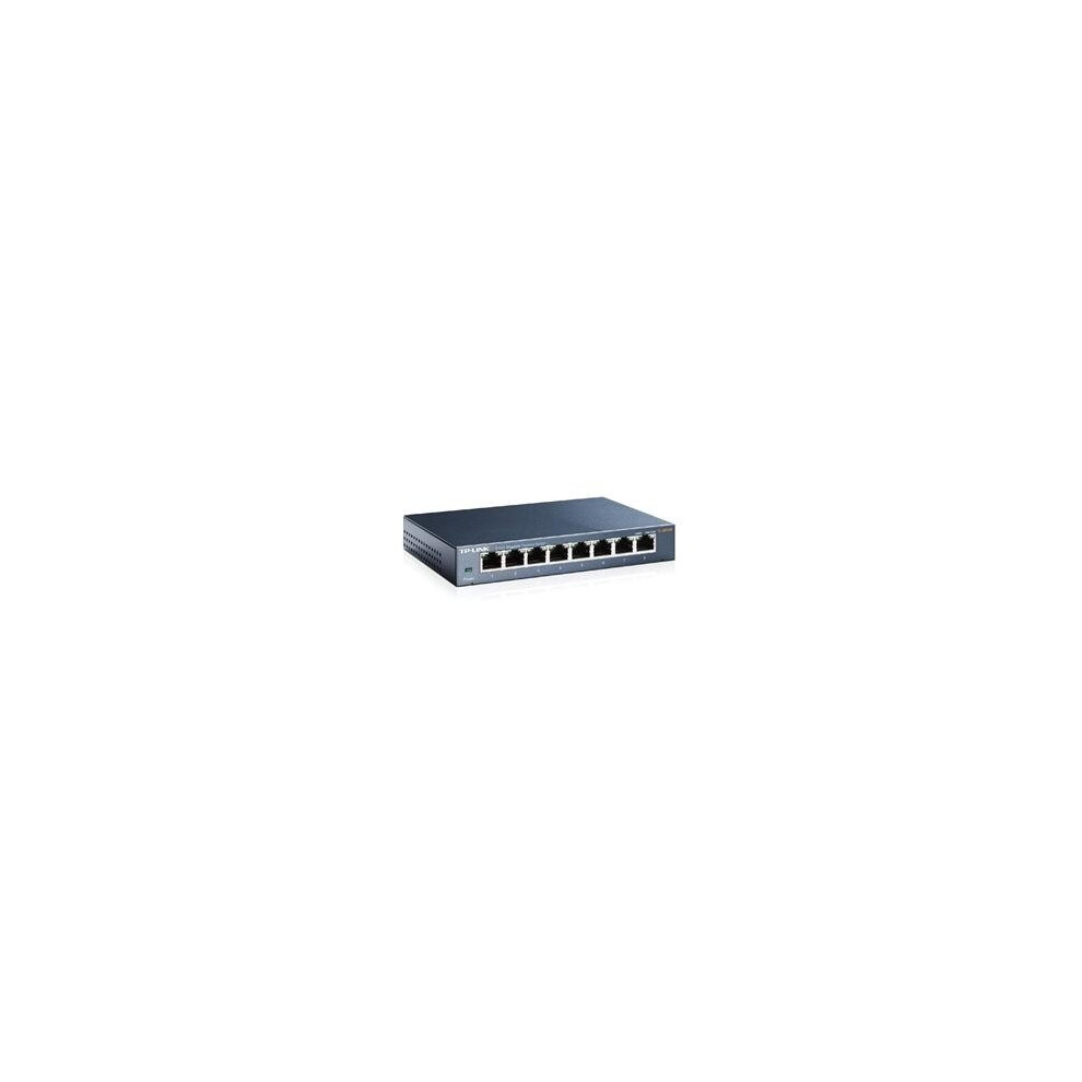 TP-LINK TL-SG108E L2 Gigabit Ethernet (10/100/1000) Black network switch