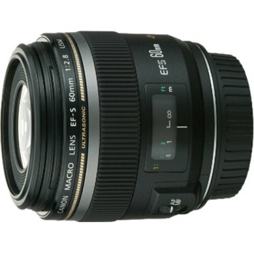 Canon Canon EF-S 60mm f/2.8 μακρο USM SLR φακός Μαύρο