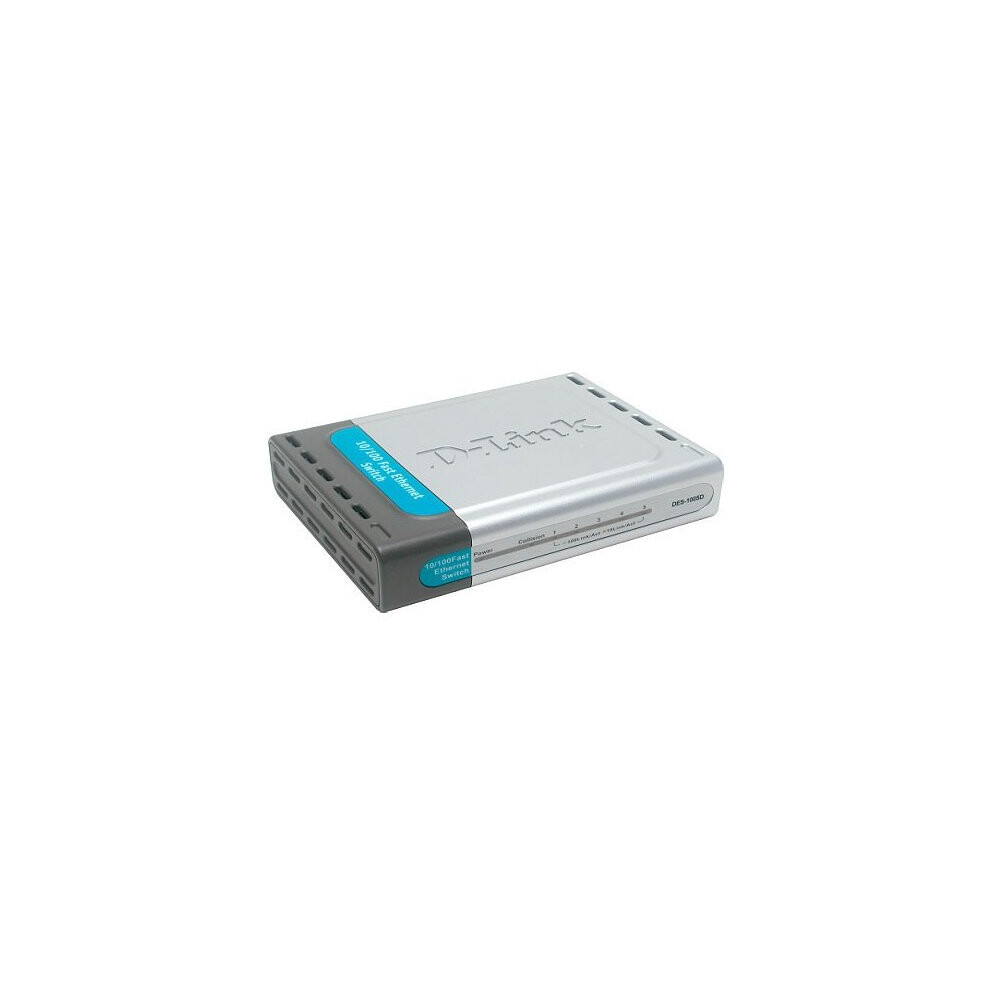 D-Link 5-Port 10/100Mbps Switch for SOHO
