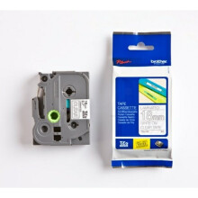 Nastro laminato BROTHER P-TOUCH TZE-145 - Bianco / Trasparente - 18mm