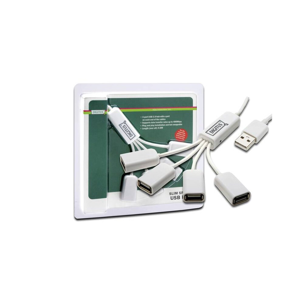 Digitus Usb 2.0 Cable Hub. 4-Port 4016032284062