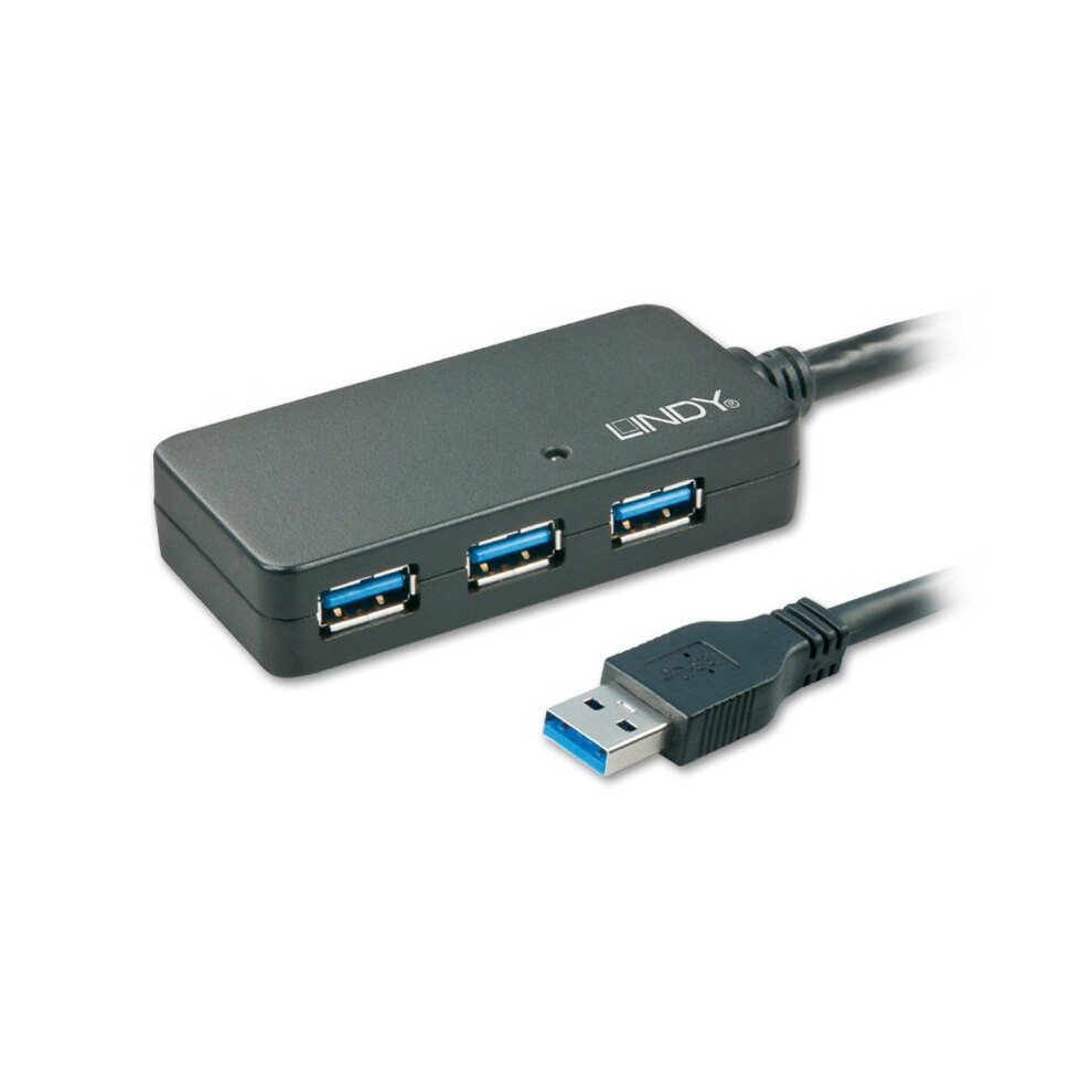 Lindy 10M Usb 3.0 Active Extension Pro 4 Port Hub 4002888431590
