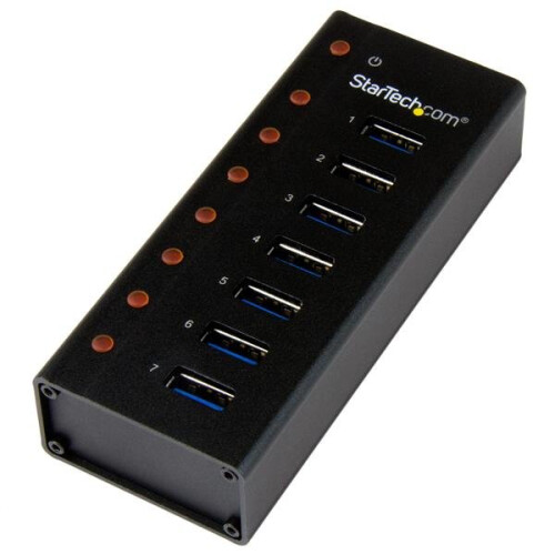 StarTech.com StarTech.com 7-Port USB 3.0 Hub - Desktop or Wall-Mountable Metal Enclosure