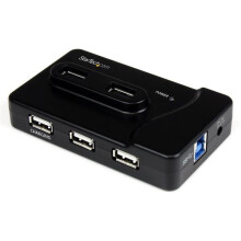 STARTECH Hub USB 3.0 / 2.0 gecombineerd met 6 poorten - USB-hub met 2A oplaadpoort - 2x USB 3.0 4x USB 2.0