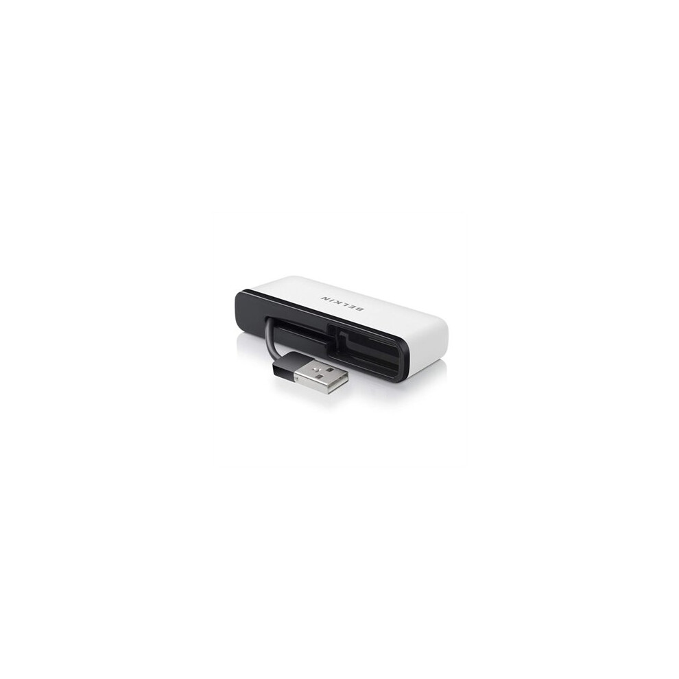 Belkin Hub 4 Port USB 2.0 Travel - Black/White (F4U021BT)