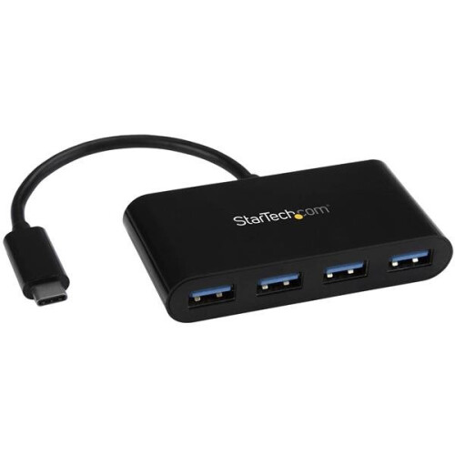 StarTech.com StarTech.com 4-Port USB-C Hub - USB-C to 4x USB-A - USB 3.0 Hub - Bus Powered