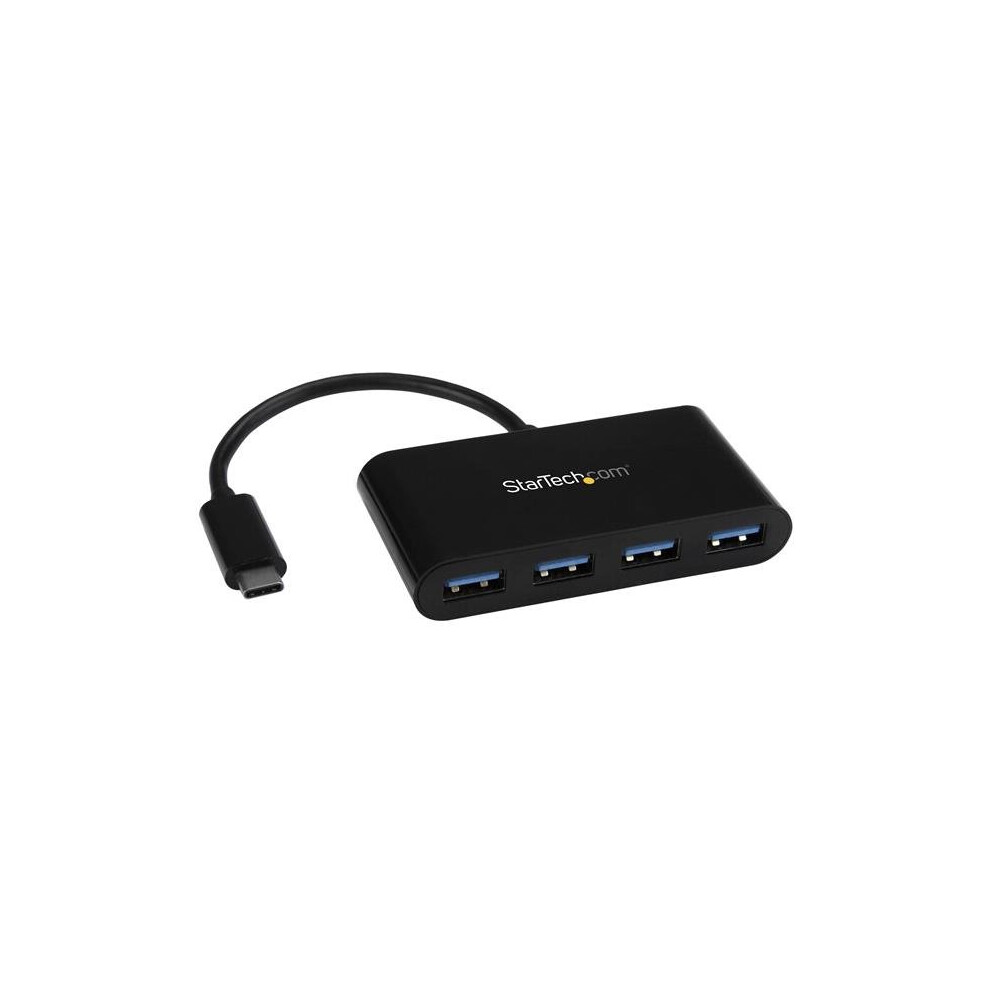 Startech.com 4-Port Usb-C Hub - Usb-C To 4X Usb-A - Usb 3.0 Hub - Bus Powered