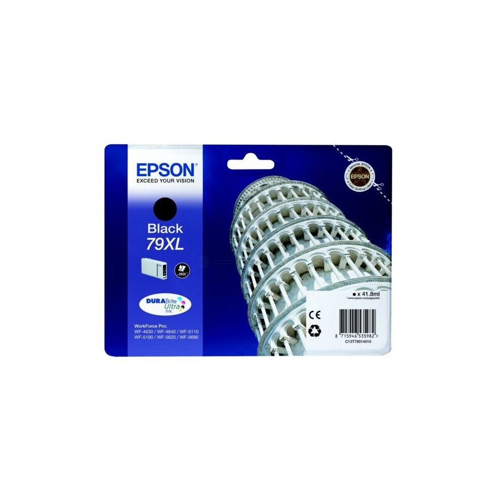 Genuine Epson Ink - 79XL BLACK / WF-4630 4640 5110 5190 (INC VAT) BOXED 2025 - Image 11