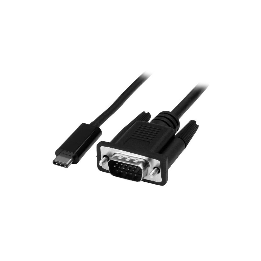 StarTech.com USB-C to VGA Adapter Cable - 1m (3 ft.) - 1920x1200