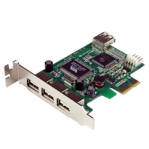 StarTech.com StarTech.com 4 Port PCI Express Low Profile High Speed USB Card