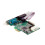StarTech.com Scheda PCI Express 2 Porte Seriali RS232 e 1 Porta Parallela - UART 16550 - STARTECH - PC 2