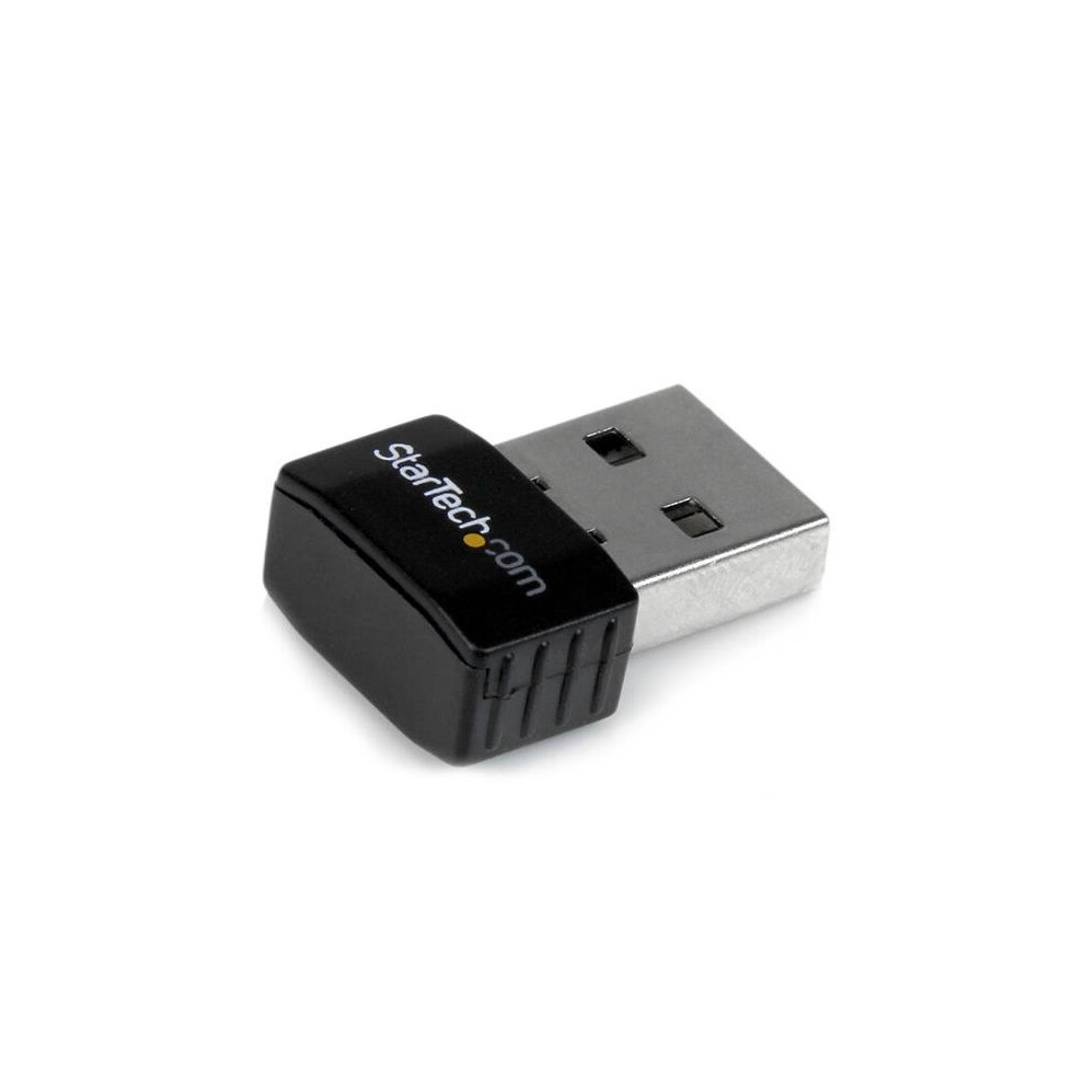 StarTech.com USB 2.0 300 Mbps Mini Wireless-N Network Adapter - 802.11n 2T2R WiFi Adapter