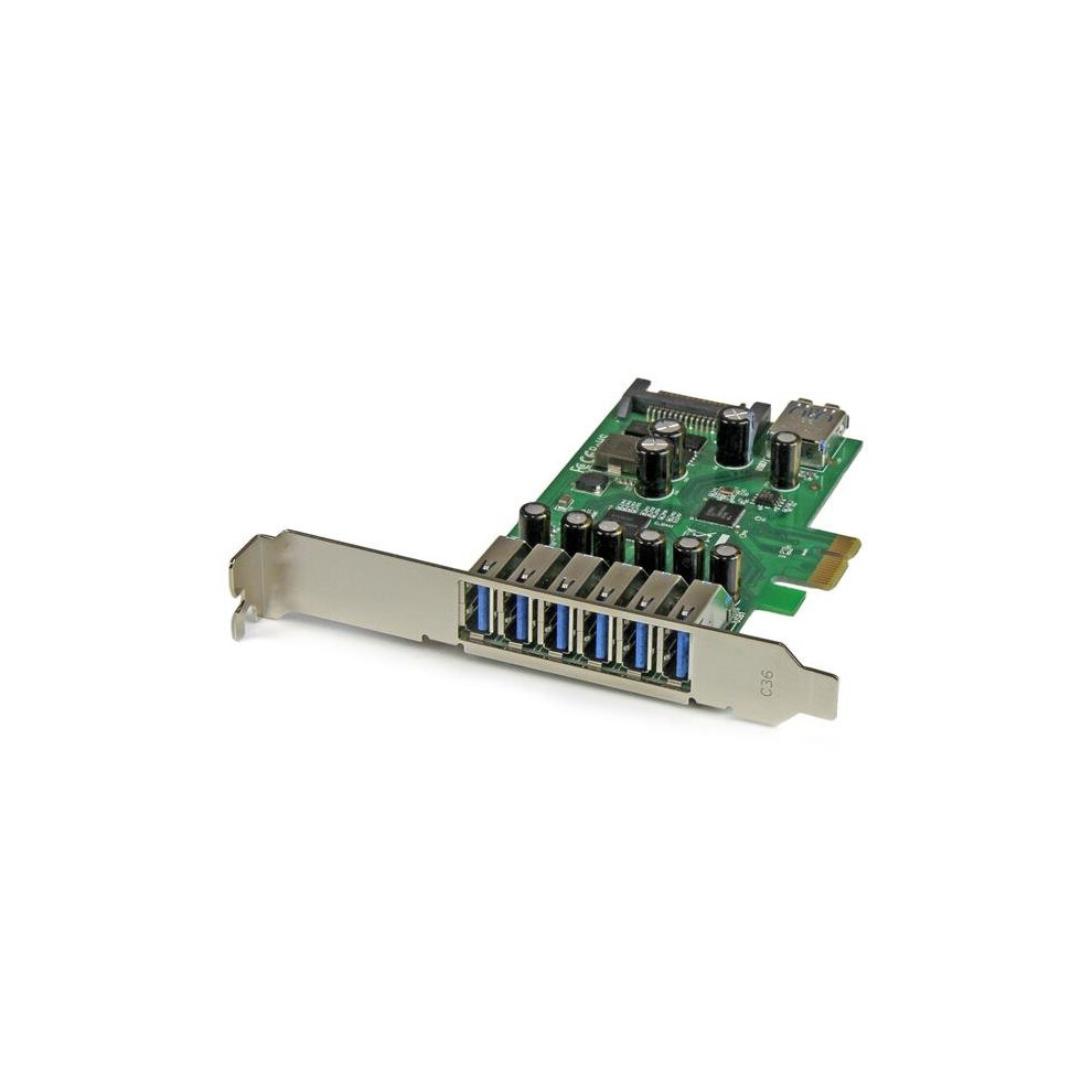 Startech.com 7-Port Pci Express Usb 3.0 Card - Standard And Low-Profile Design