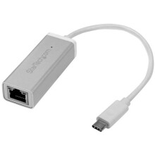 USB-C naar RJ45-adapter - STARTECH - Zilver - Gigabit Ethernet - Realtek RTL8153 - Met kabel