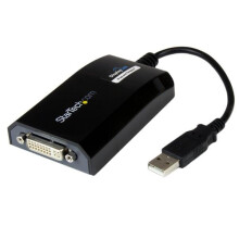 Adaptateur USB vers DVI - STARTECH - DisplayLink DL-195 - 1920 x 1200 - Carte vidéo externe pour PC et MAC