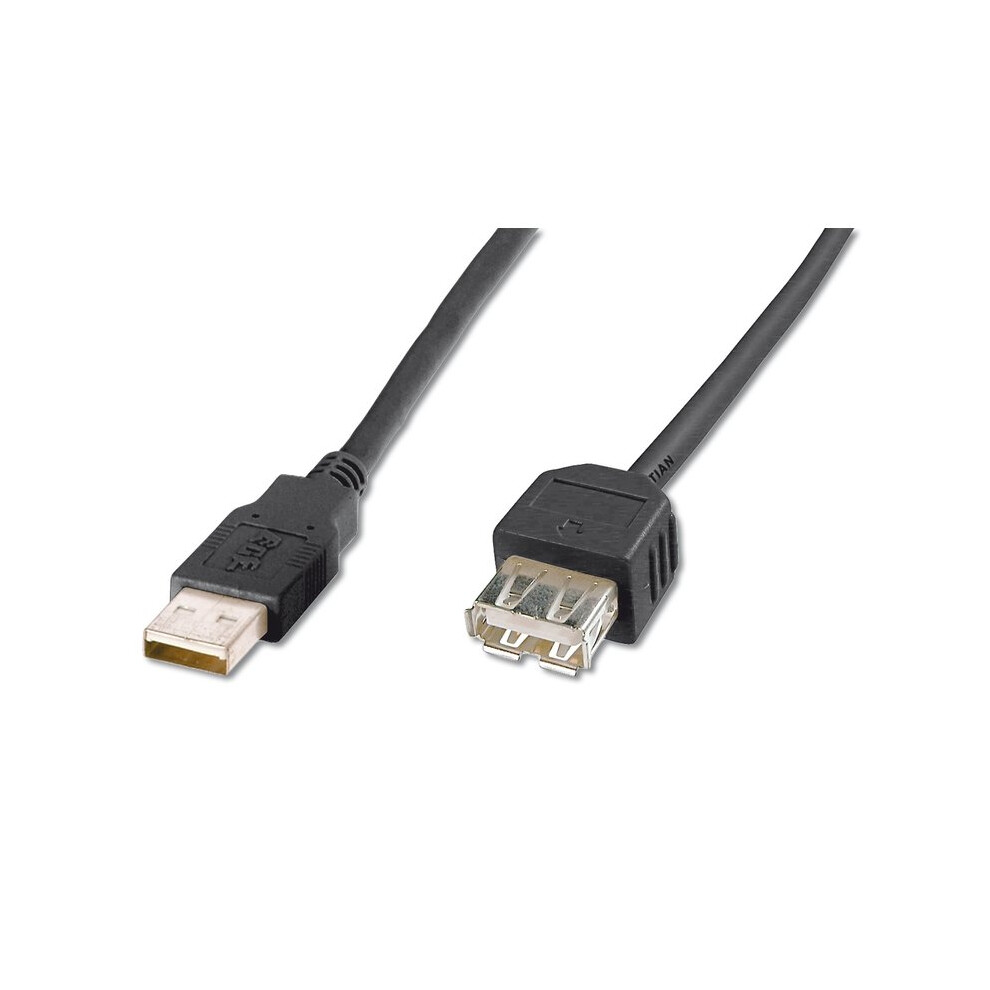 Digitus Ak-300200-030-S 3M Usb A Usb A Usb Cable Black 4016032283119