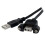 StarTech.com StarTech.com 1 ft Panel Mount USB Cable A to A - F/M 1