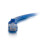C2G 0.5m Cat6 Booted Unshielded (UTP) Network Patch Cable - Blue 2