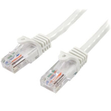StarTech.com 45PAT5MWH 5m Cat5e U/UTP (UTP) White networking cable