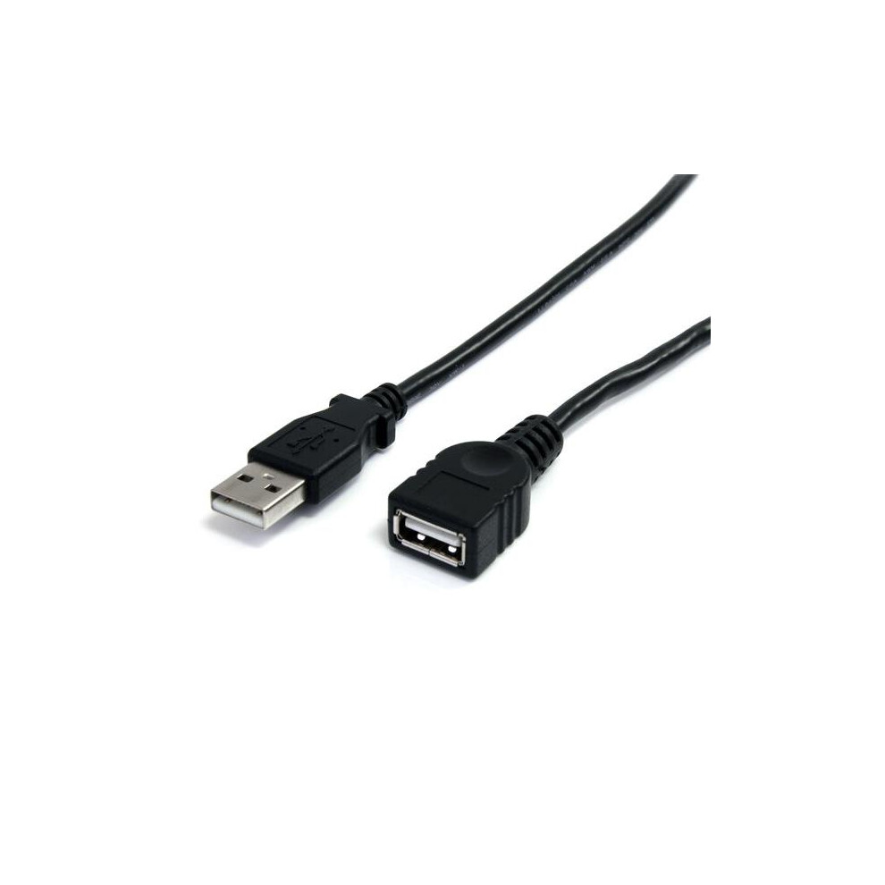 Startech.com 6 Ft Usb 2.0 Extension Cable A To A - M/F Black