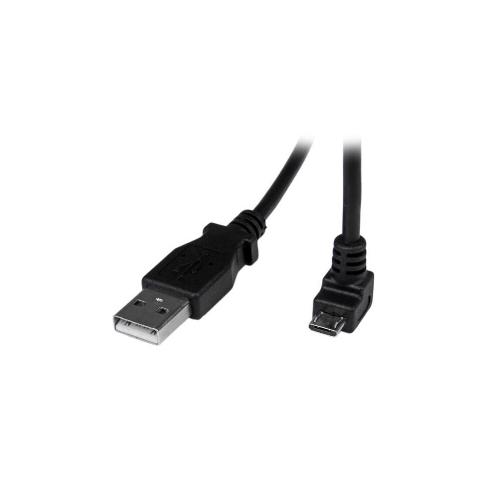 StarTech.com 2m Micro USB Cable - A to Down Angle Micro B
