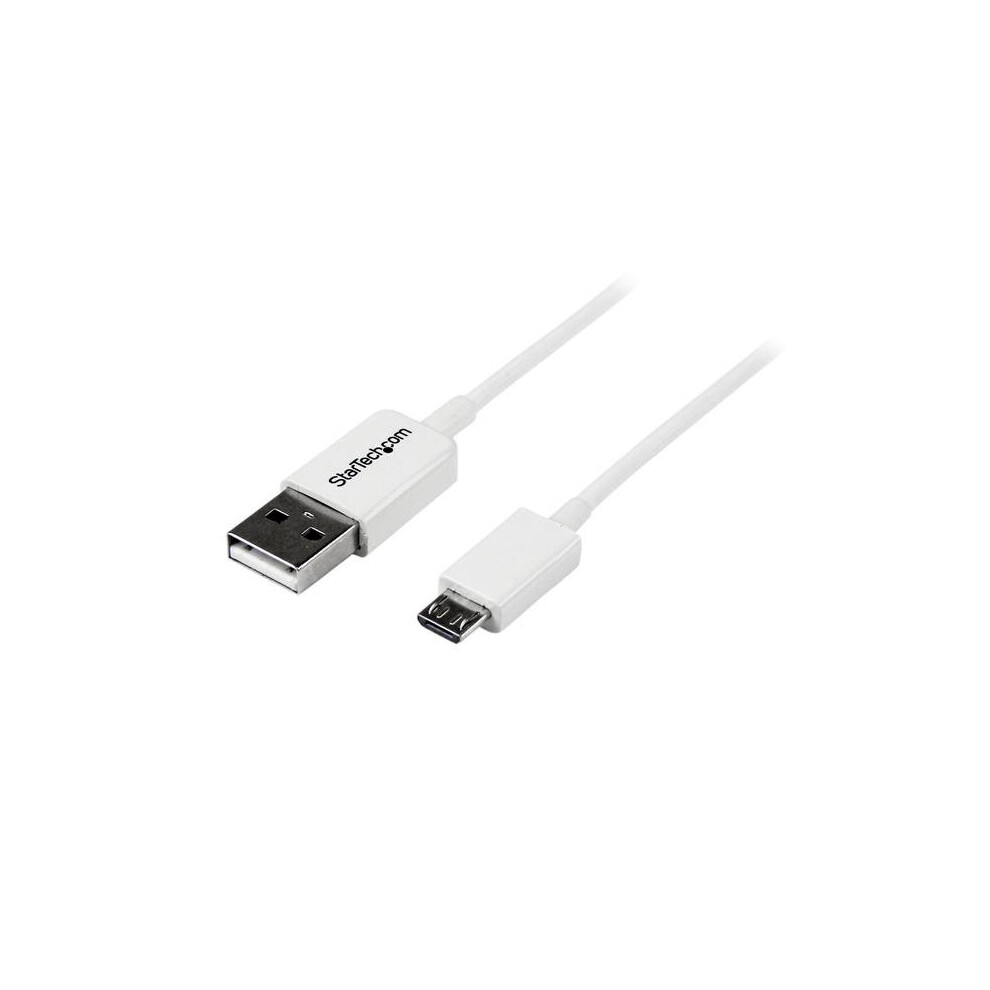 Startech.com 2M Micro Usb Cable - A To Micro B White