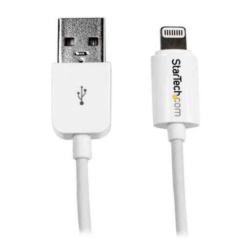 StarTech.com StarTech.com 3m (10ft) Long White Apple 8-pin Lightning Connector to USB Cable for iPhone / iPod / iPad