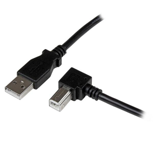 StarTech.com StarTech.com 1m USB 2.0 A to Right Angle B Cable - M/M