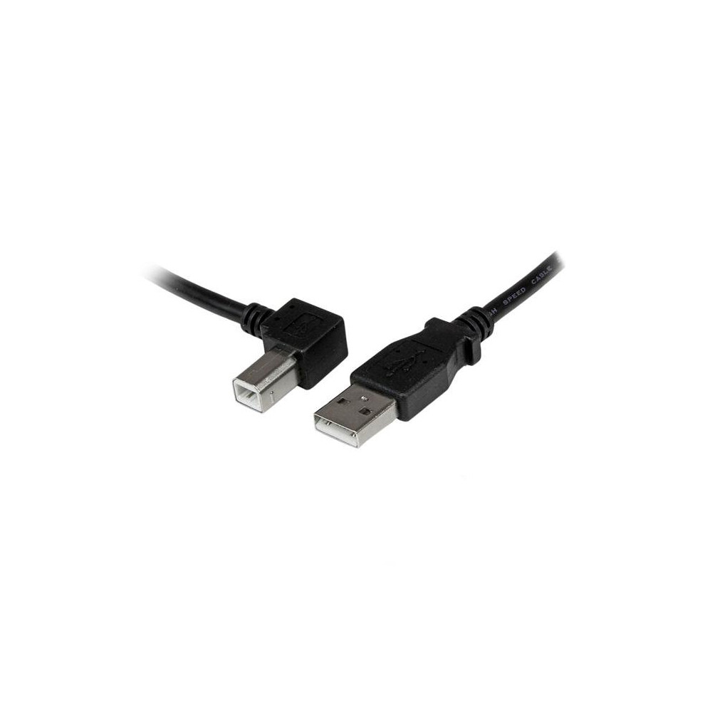 Startech.com 2M Usb 2.0 A To Left Angle B Cable - M/M