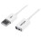 StarTech.com Câble Rallonge USB - STARTECH - 1 m - Blanc - Double blindage - Moulé 1
