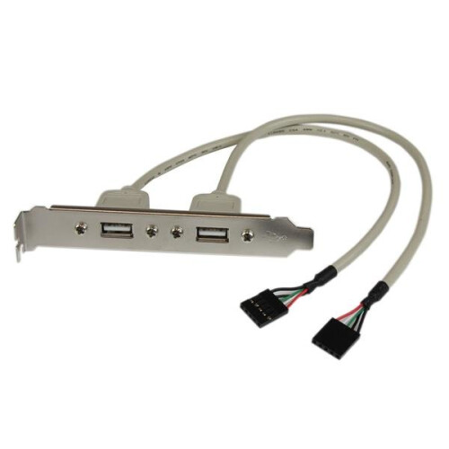 StarTech.com StarTech.com 2 Port USB A Female Slot Plate Adapter