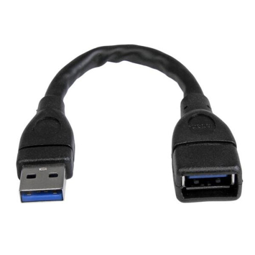 StarTech.com StarTech.com USB 3.0 A-to-A extension cable - 6 in, black
