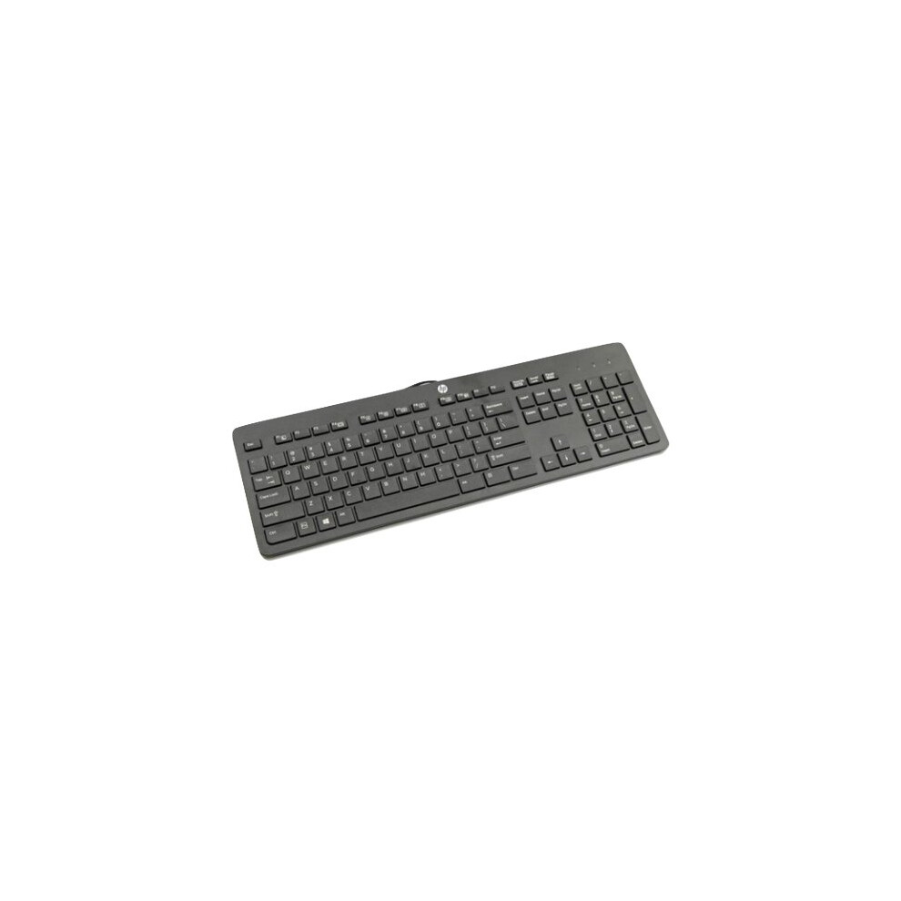 HP Business SLIM PC/Mac QWERTY USB Keyboard UK English Black 803181-031