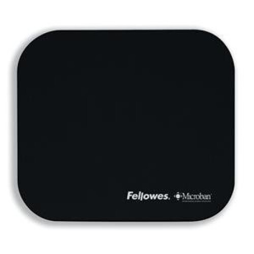 Fellowes Fellowes Microban Black mouse pad