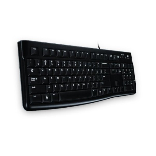 Logitech Logitech K120 USB QWERTZ Geman Black keyboard