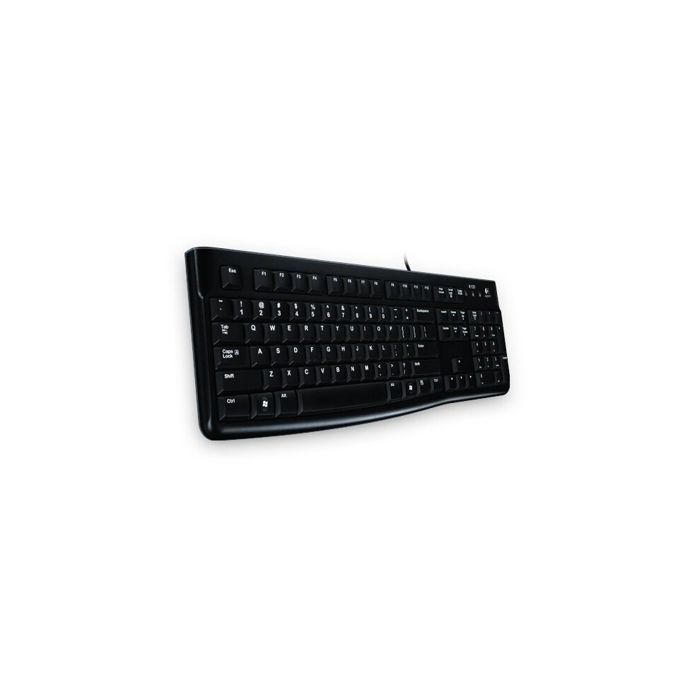 Logitech K120 Usb Qwertz Geman Keyboard Black