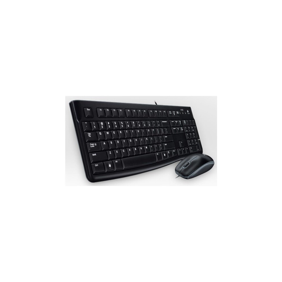 Logitech MK120 USB AZERTY French Black keyboard