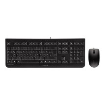 Tastatur- und Maus-Set mit Kabel - CHERRY - DC 2000 - Cherry LPK Technologie - Hauptfarbe: Schwarz